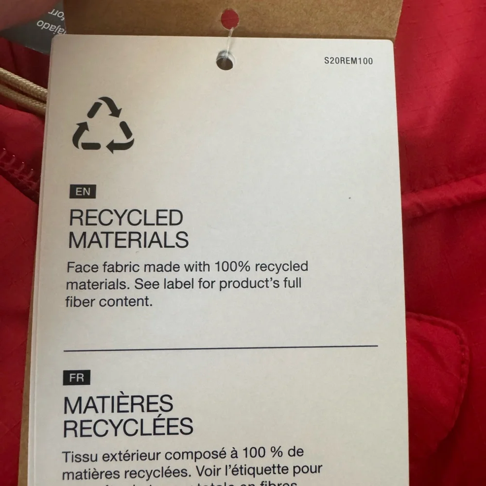 The North Face new tags